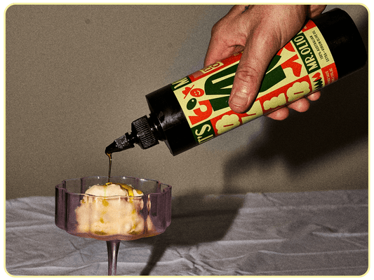 It's Ice Cream With Salt Flakes & Olive Oil