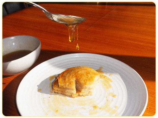 OLIO CARAMEL PANCAKES