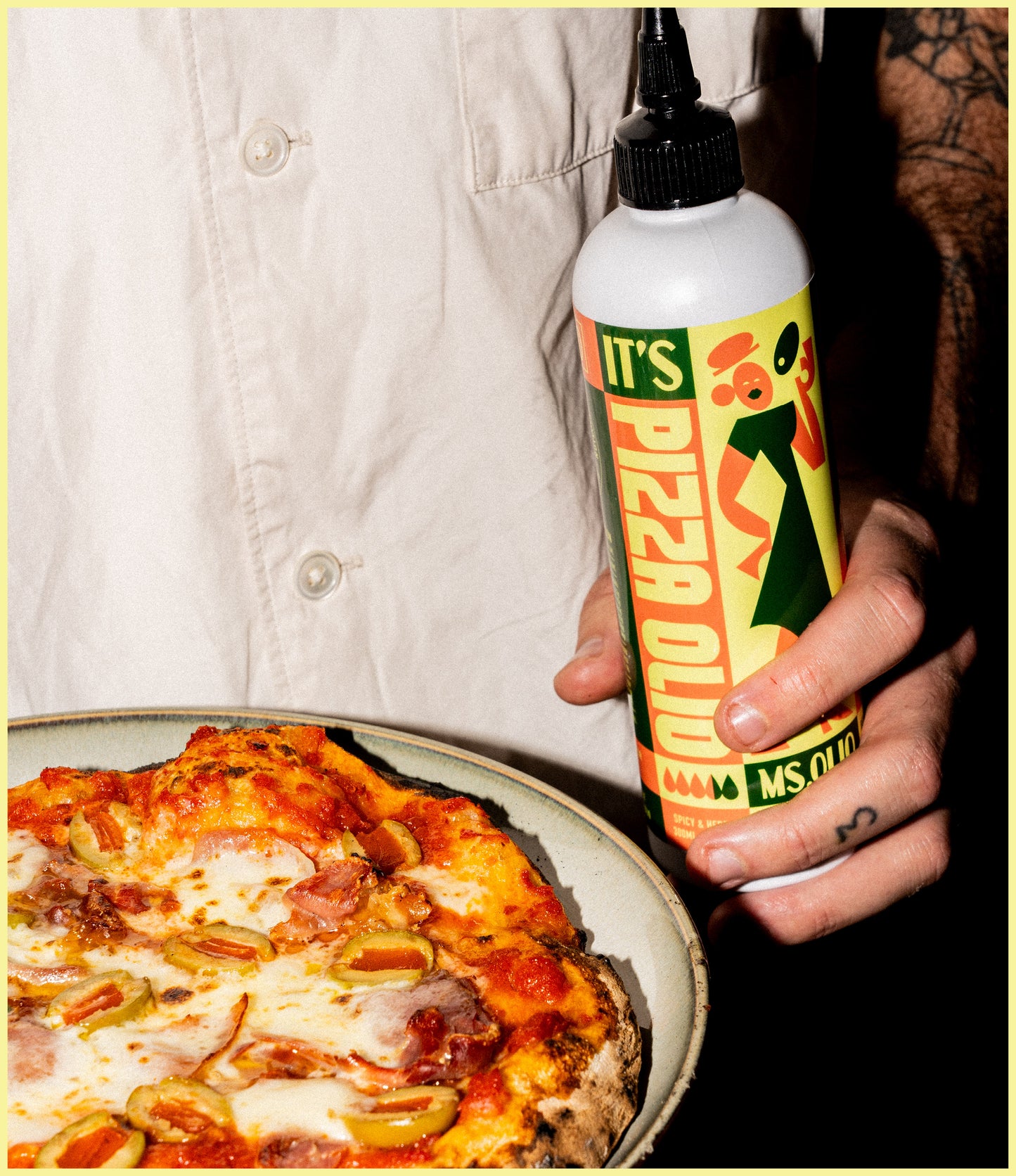PIZZA OIL "MS. OLIO"