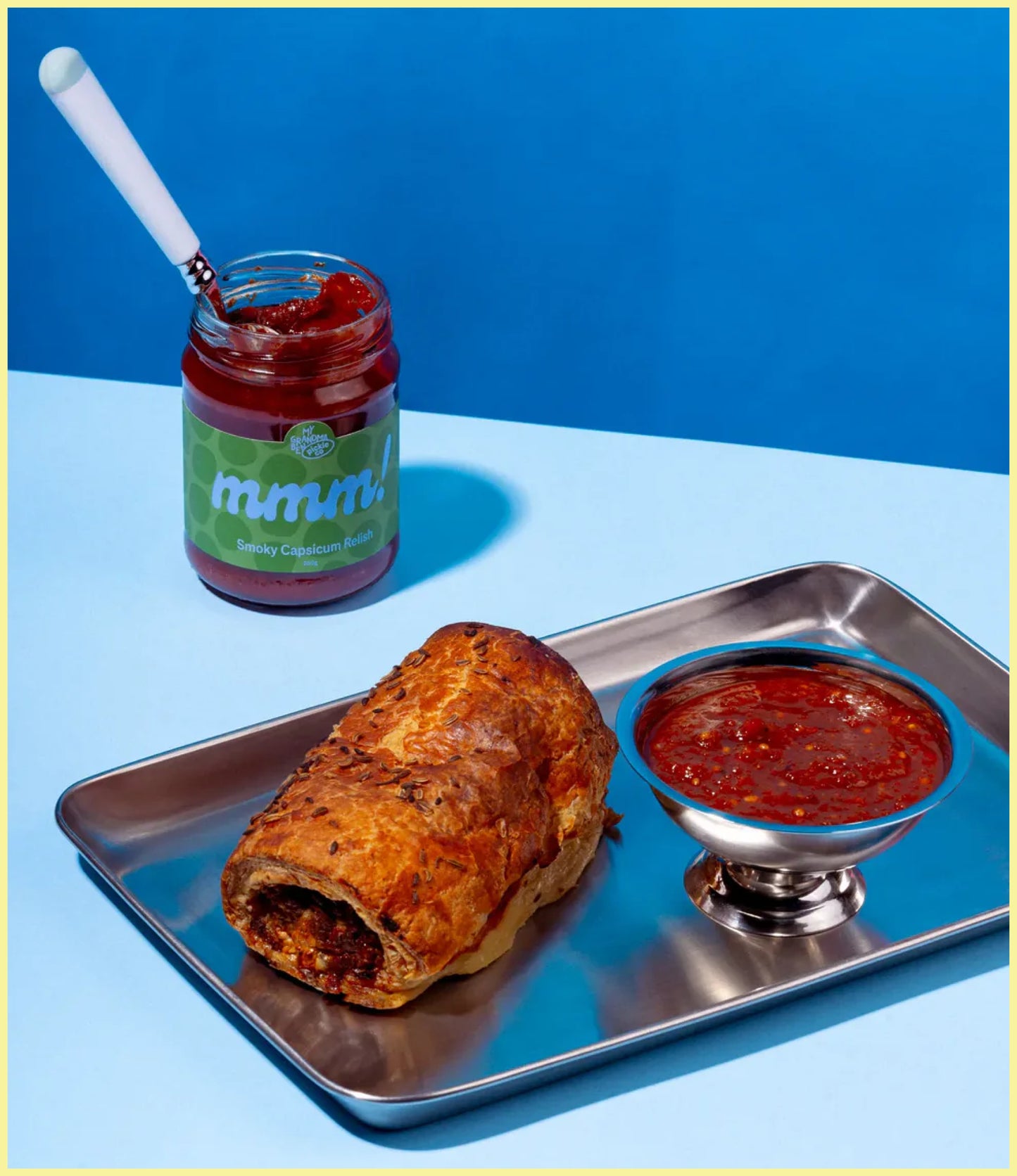 Smoky Capsicum Relish