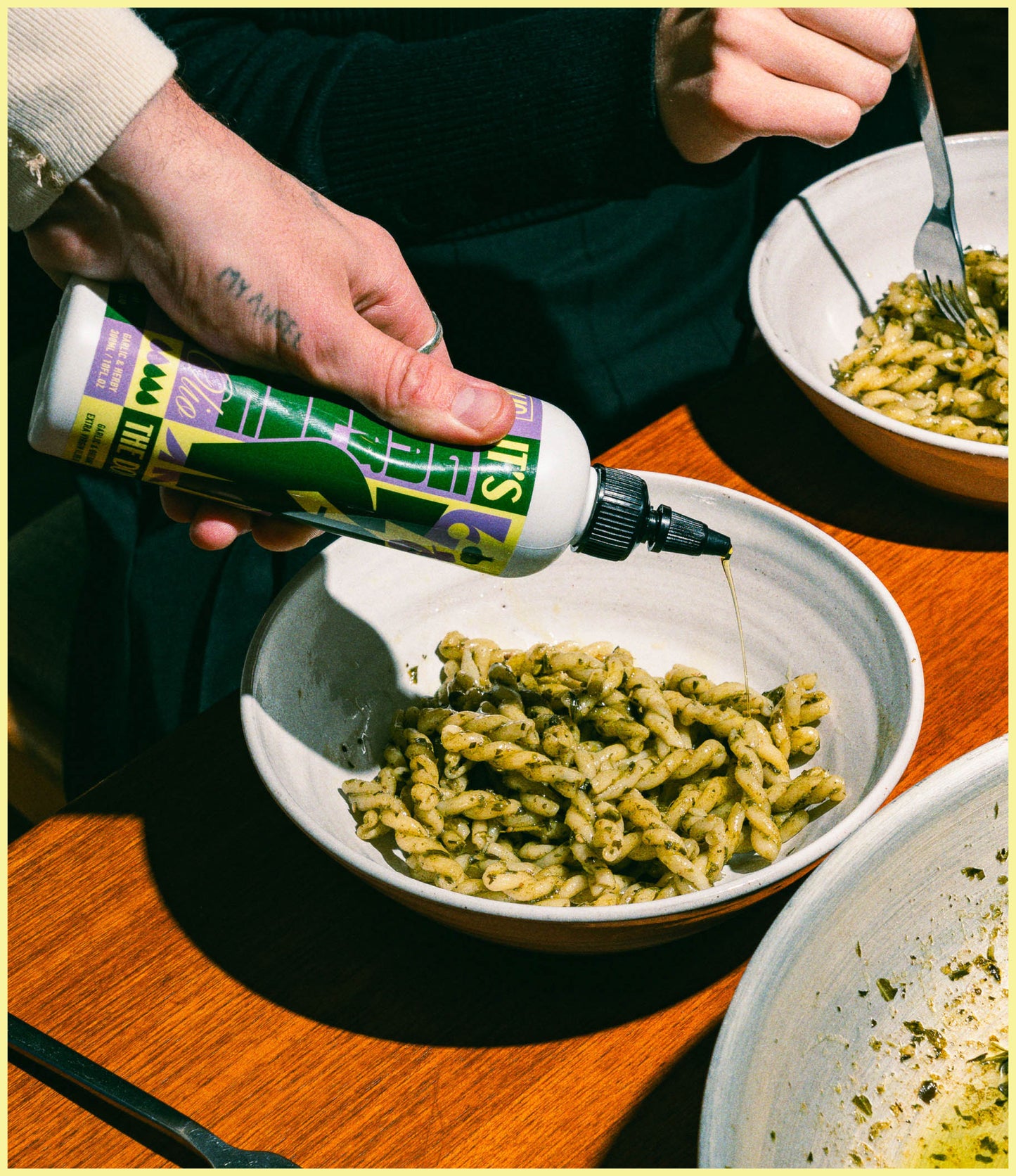 MR. OLIO + GARLIC OLIO