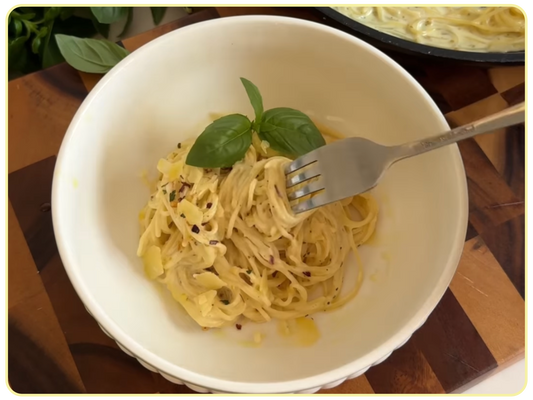 Creamy Aglio e Olio