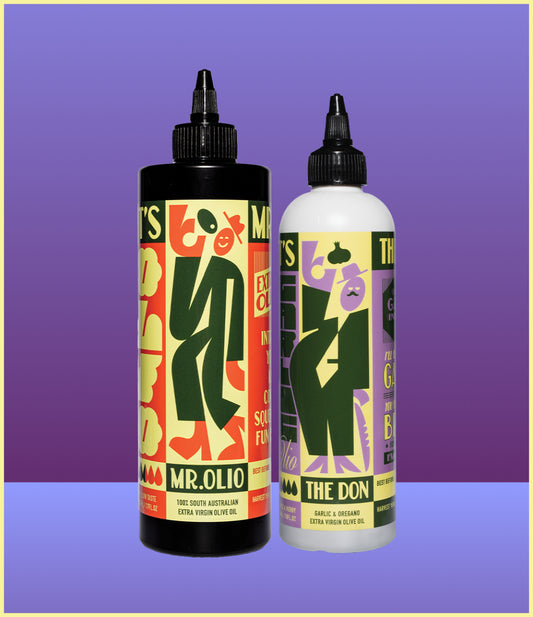 MR. OLIO + GARLIC OLIO