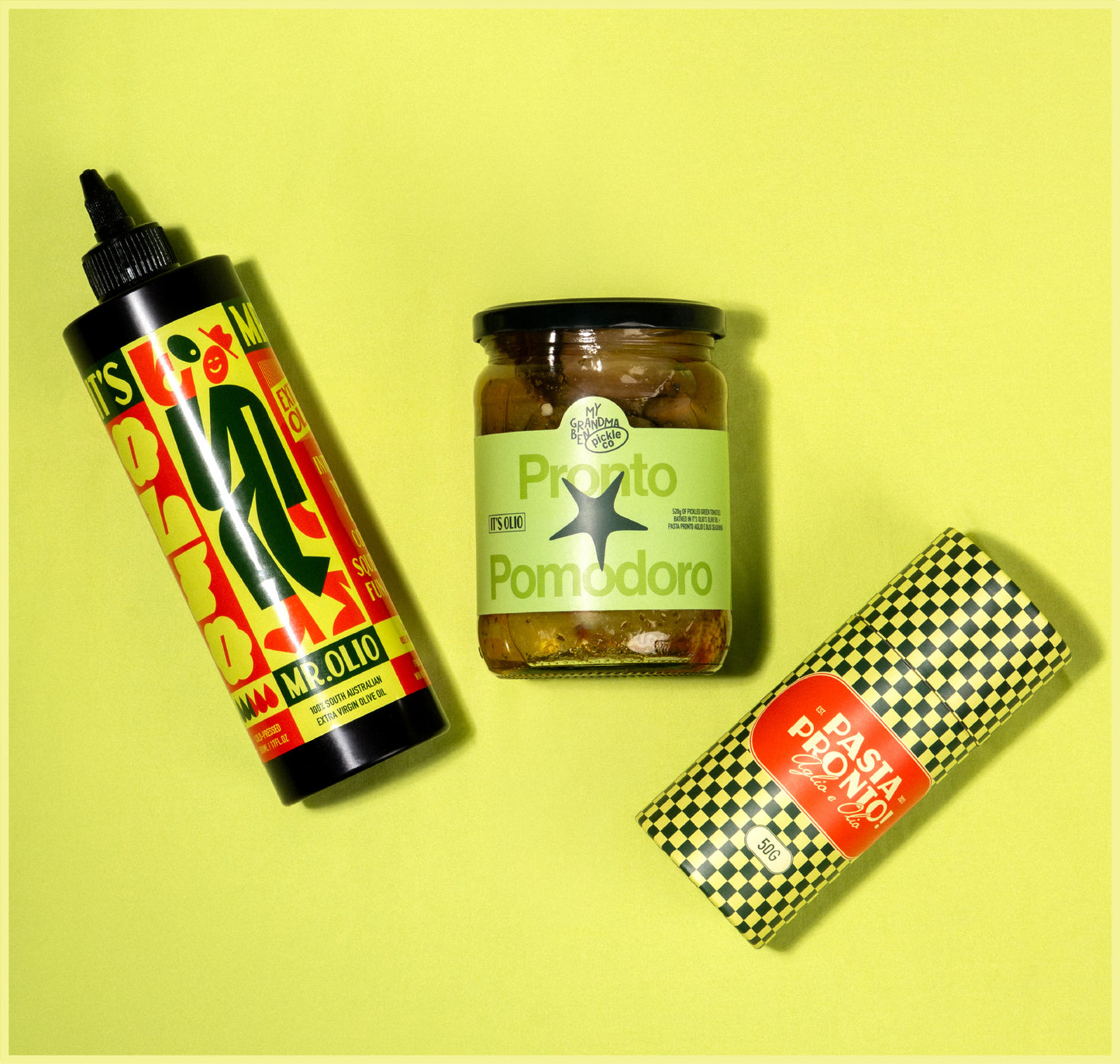 Pronto Pomodoro - Pickled Green Tomatoes