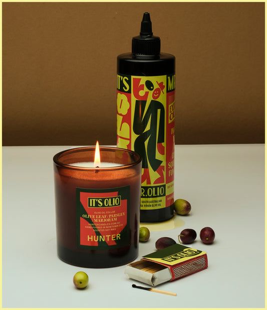 CANDLE + MR. OLIO