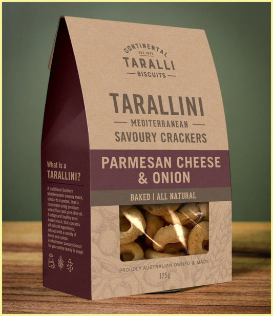 TARALLINI - Parmesan Cheese & Onion