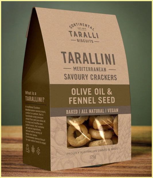 TARALLINI - OLIVE OIL & FENNEL SEED