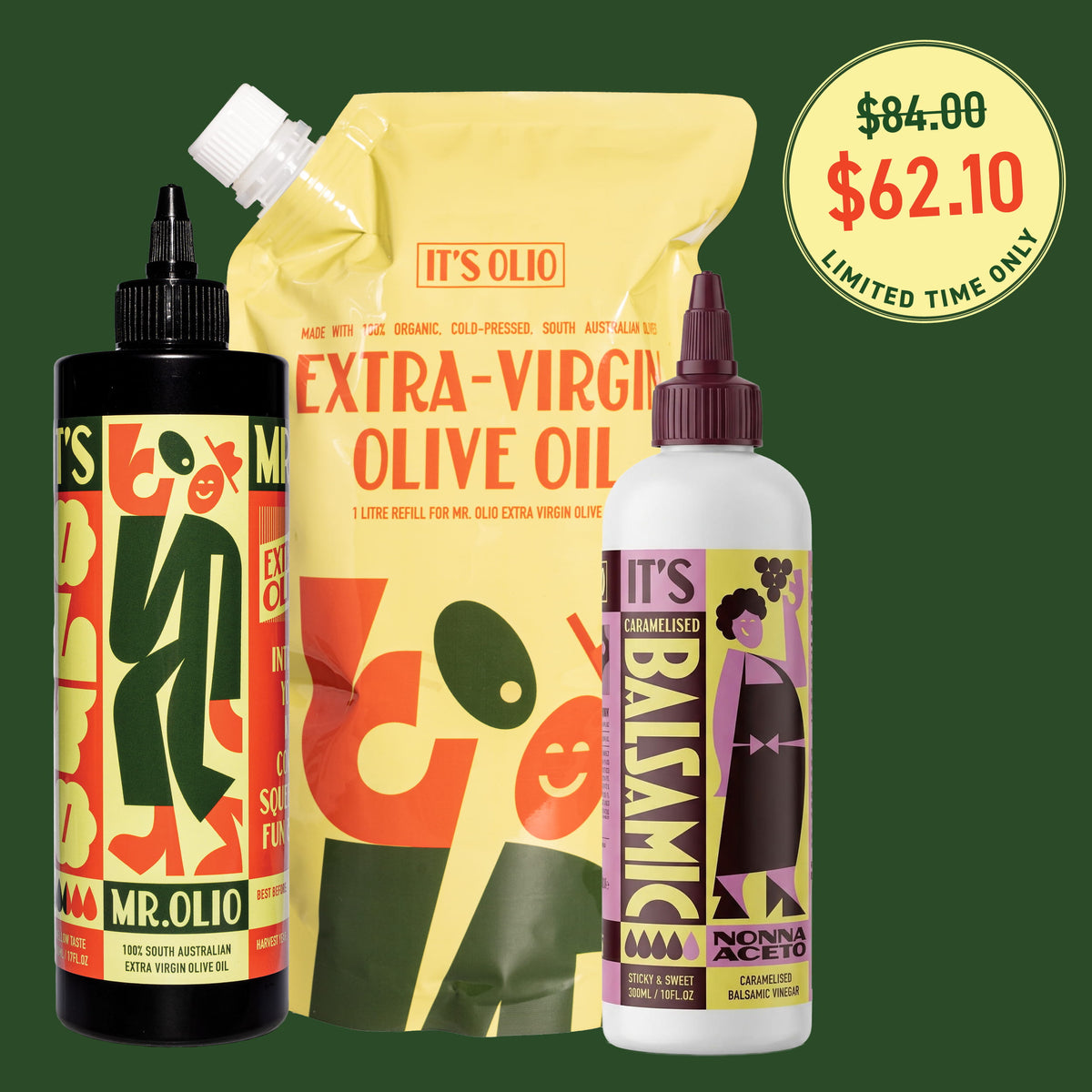 The Olio Starter Kit + Balsamic